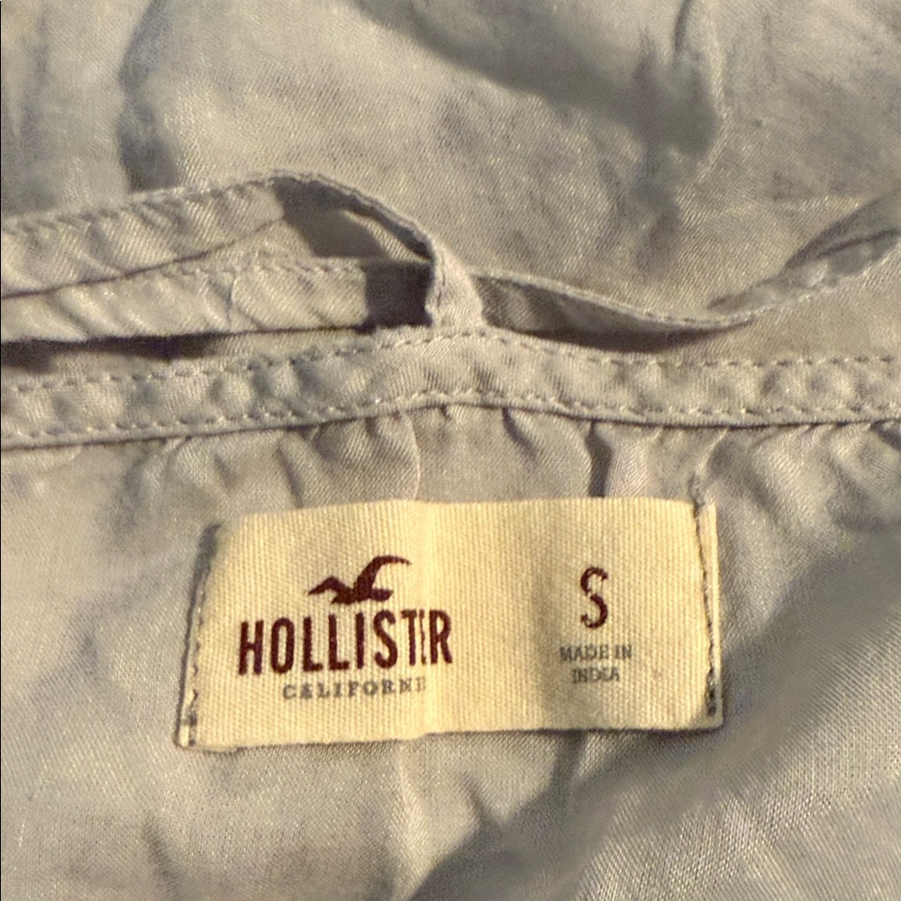 Hollister Silver and Brown Sequin Camisole EUC - Picture 3 of 3